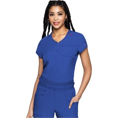 AMP 1/4 Zip Scrub Top